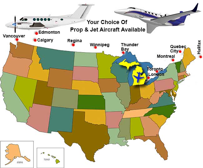 Michigan Charter Flight Directory